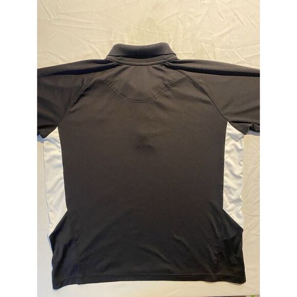 Payne Stewart Polo Shirt Mens Large Black Golf Casual Short Sleeve‎ Wicking - Picture 7 of 9